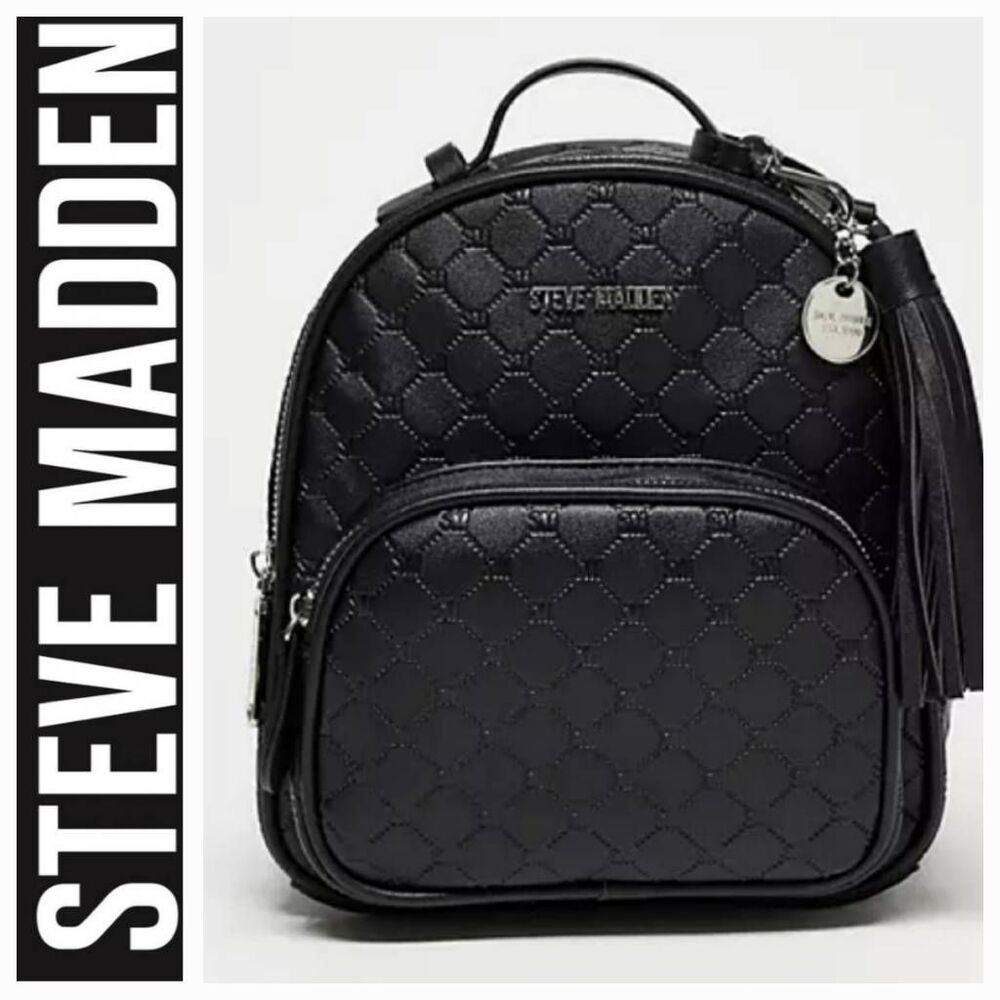 Steve Madden BBLogo Diamond Backpack